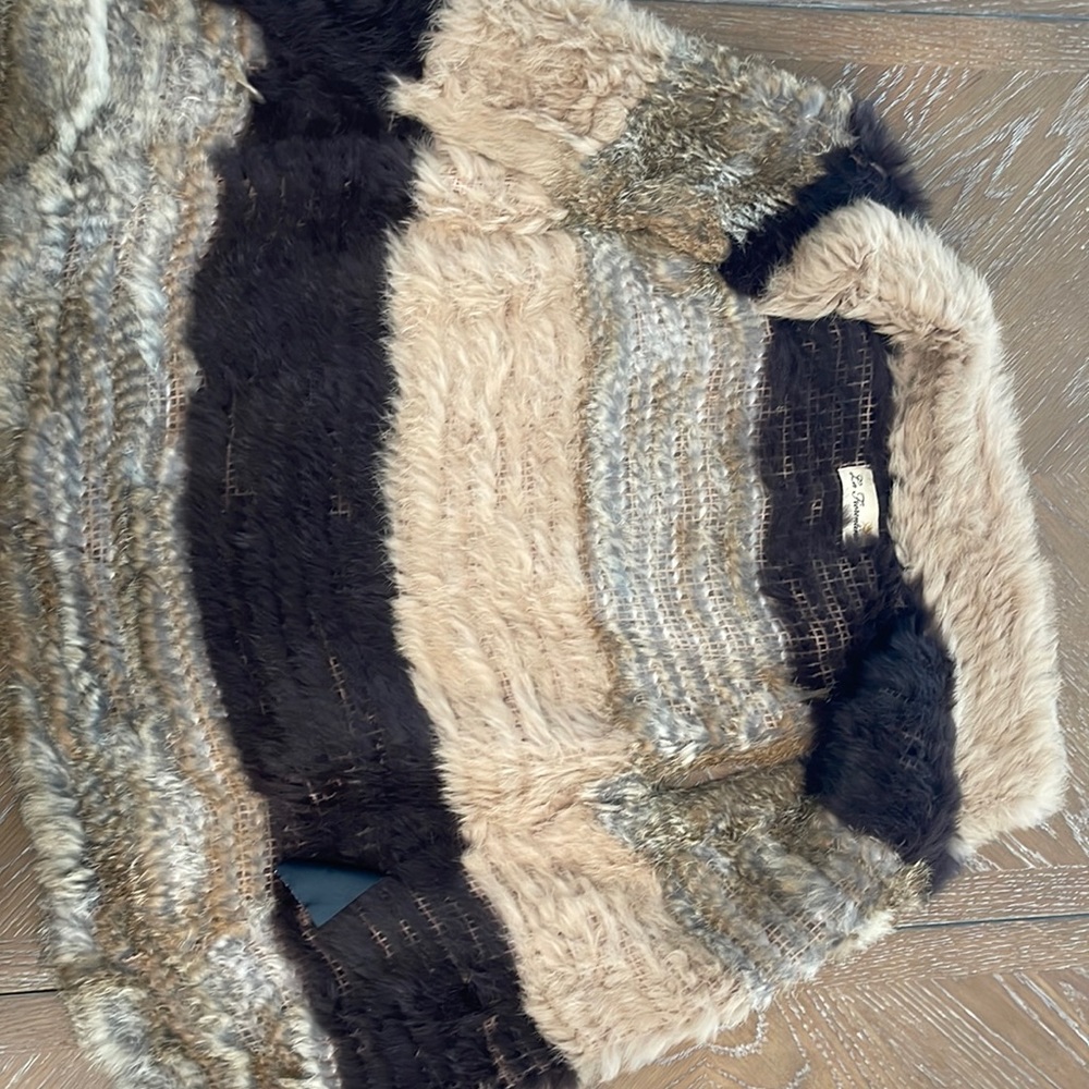 La Fiorentina Fur Vest Small